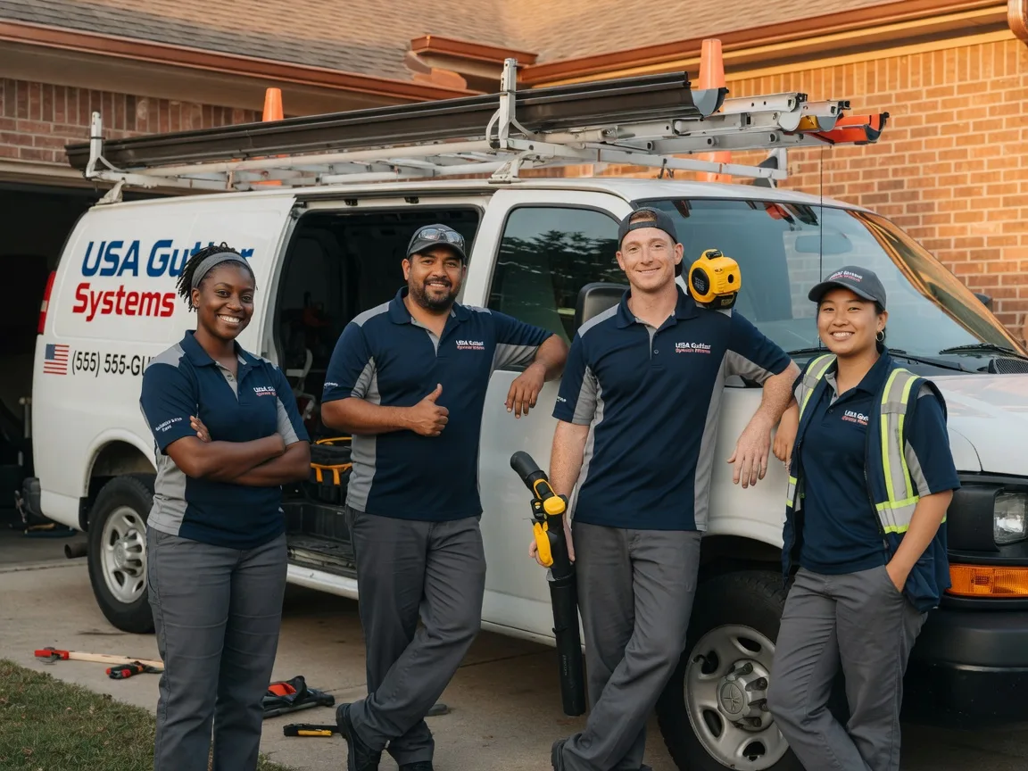 Gutter Installation company in Glidden, TX