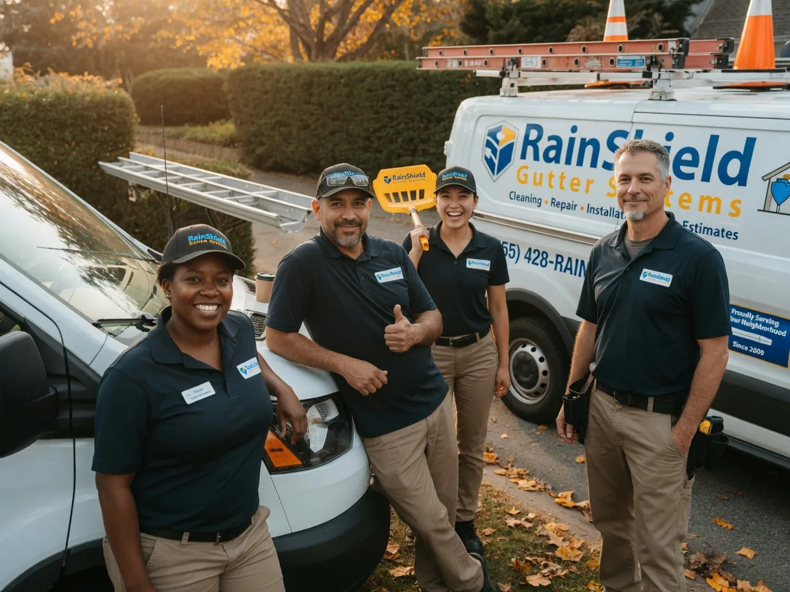 Gutter Installation company in Glidden, TX